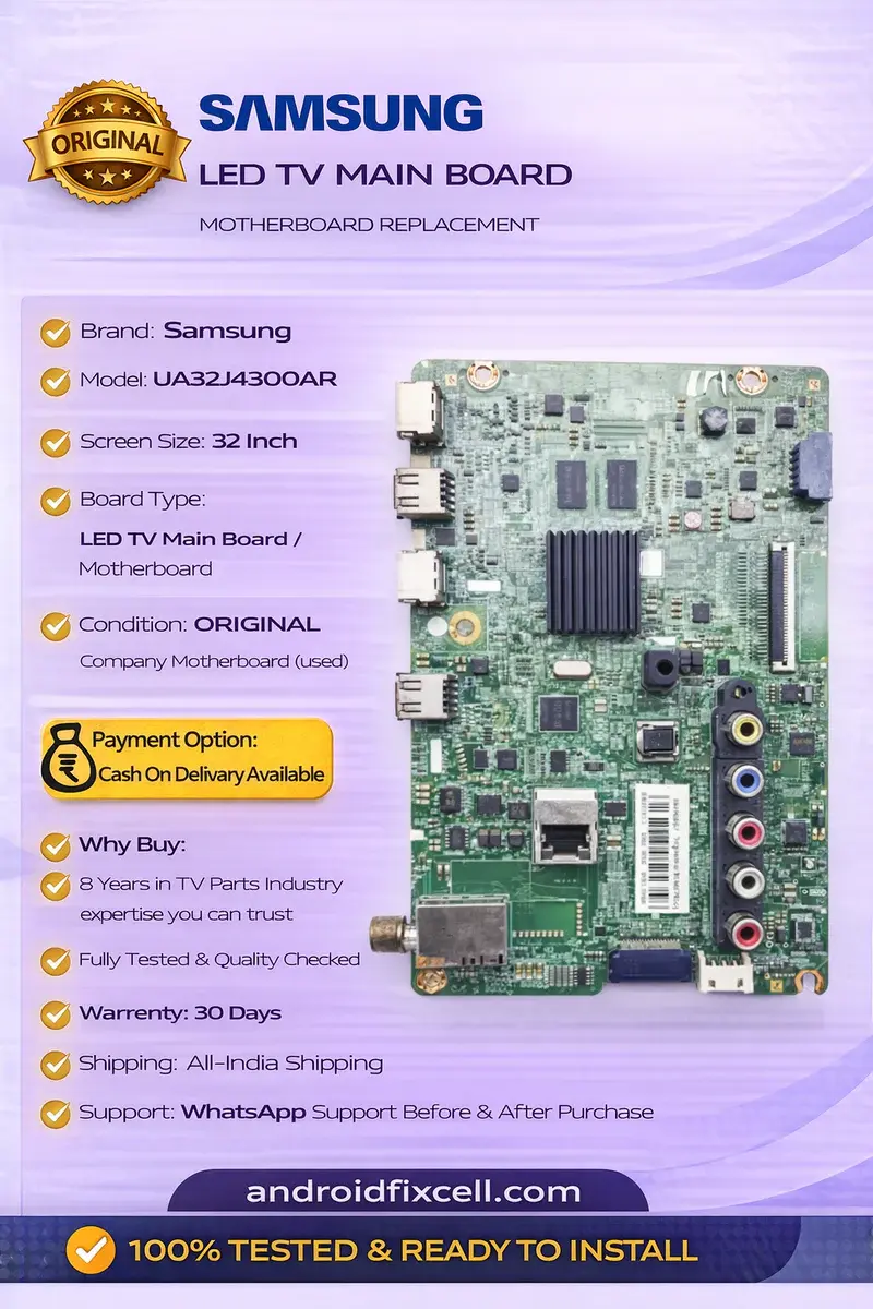 SAMSUNG UA32J4300AR LED TV MOTHERBOARD