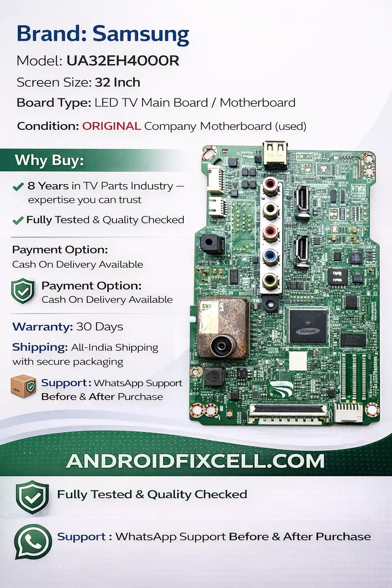 SAMSUNG UA32EH4000R LED TV MOTHERBOARD