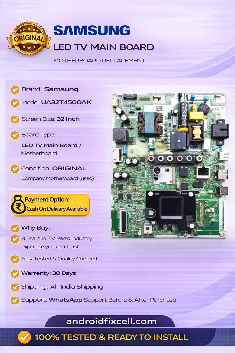 SAMSUNG UA32T4500 LED TV MOTHERBOARD