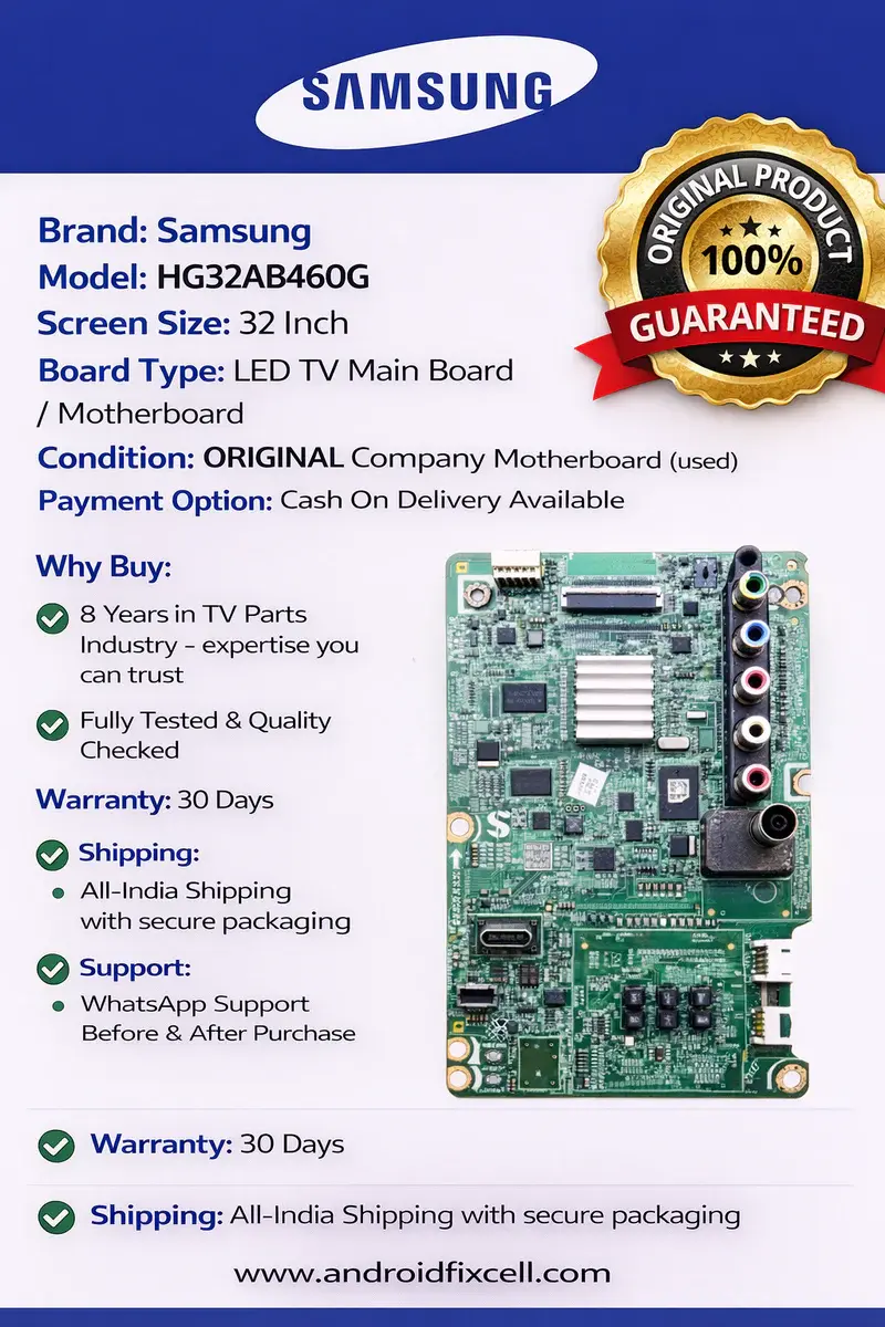 SAMSUNG HG32AB460G LED TV MOTHERBOARD