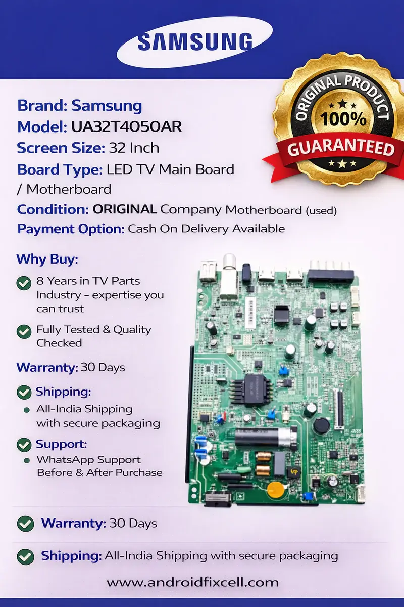 SAMSUNG UA32T4050AR LED TV MOTHERBOARD