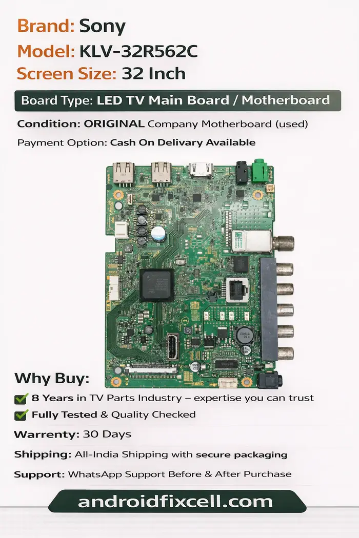 SONY KLV-32R562C LED TV MOTHERBOARD