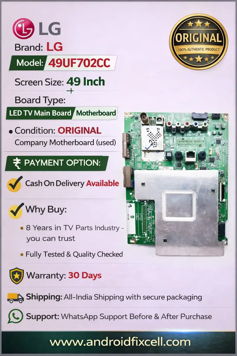 LG 49UF7702CC LED TV MOTHERBOARD