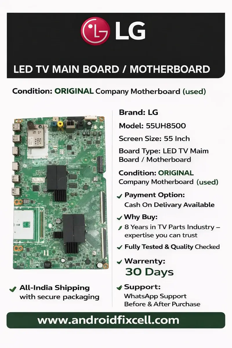 LG 55UH8500 LED TV MOTHERBOARD