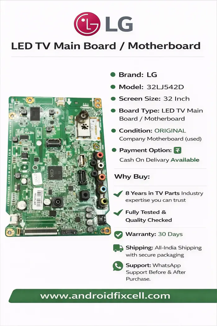 LG 32LJ542D LED TV MOTHER BOARD