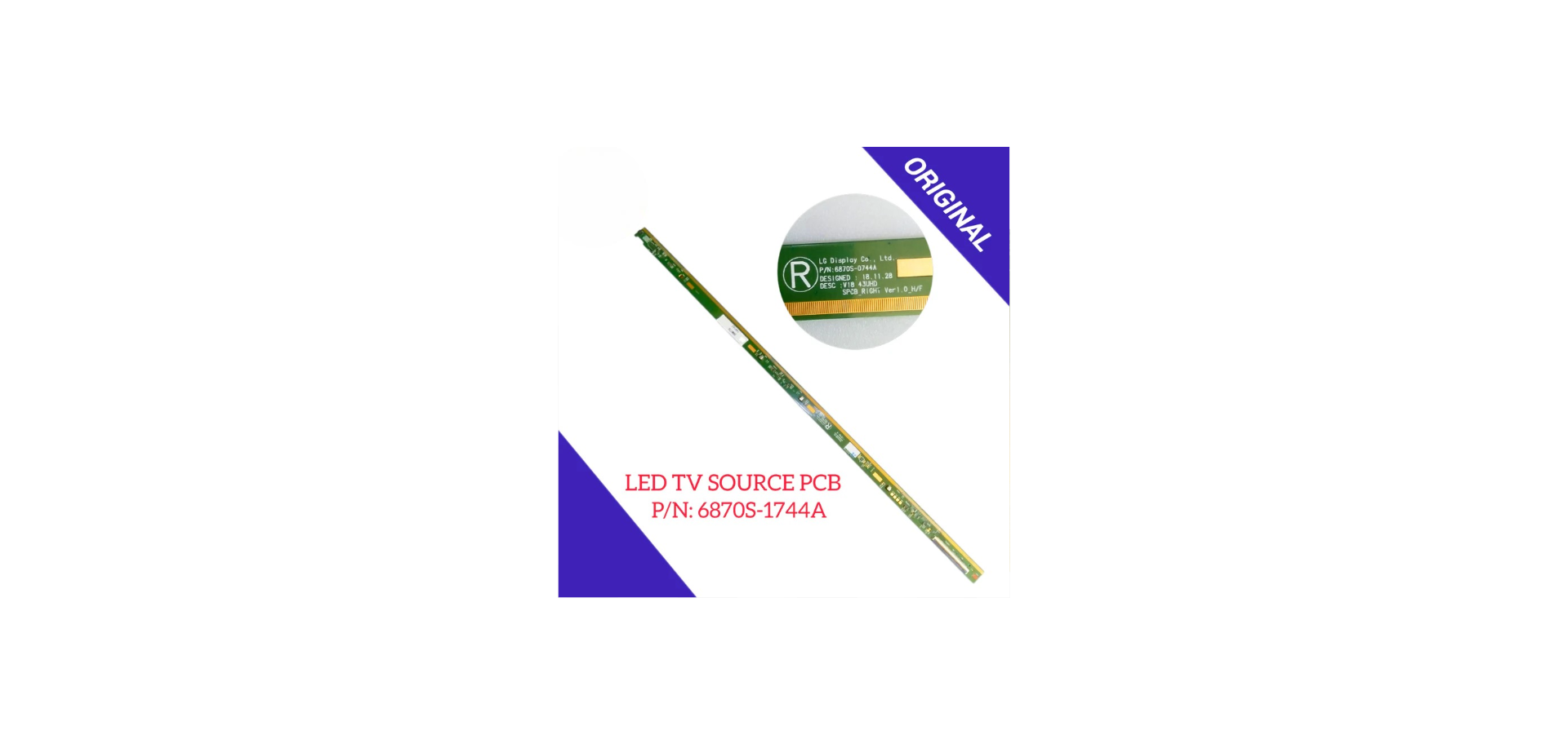 P/N:6870S-1744A LED TV SOURCE PCB