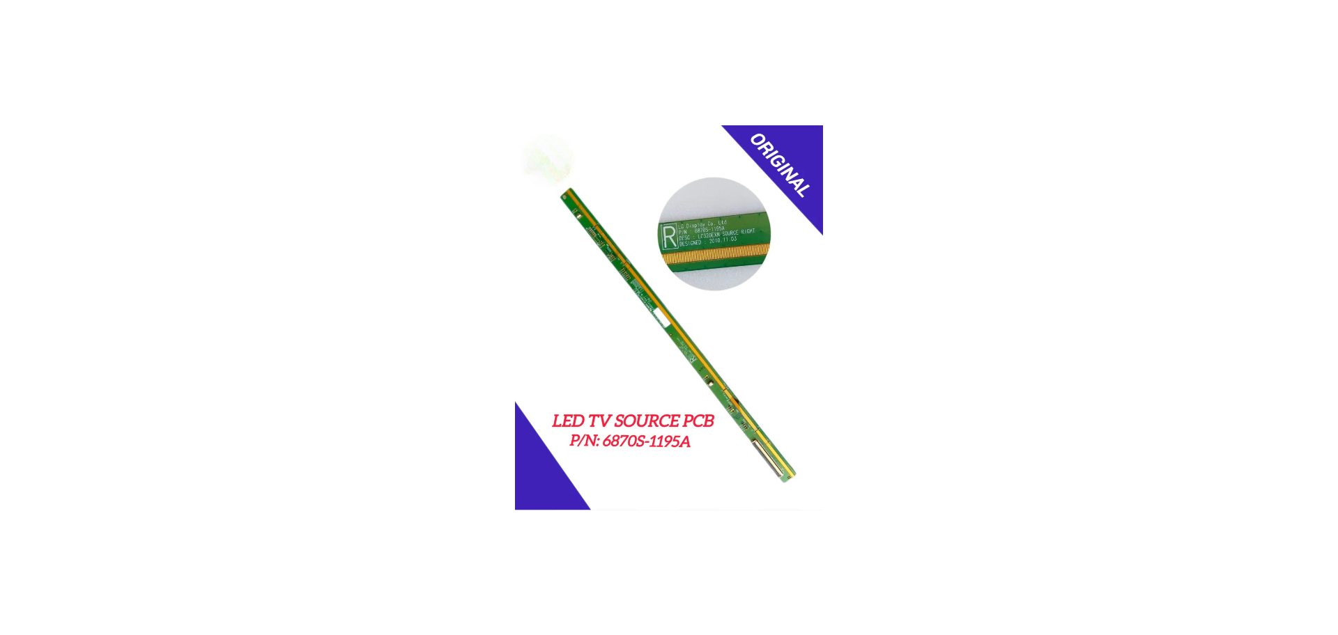 P/N: 6870S-1195A LED TV SOURCE PCB