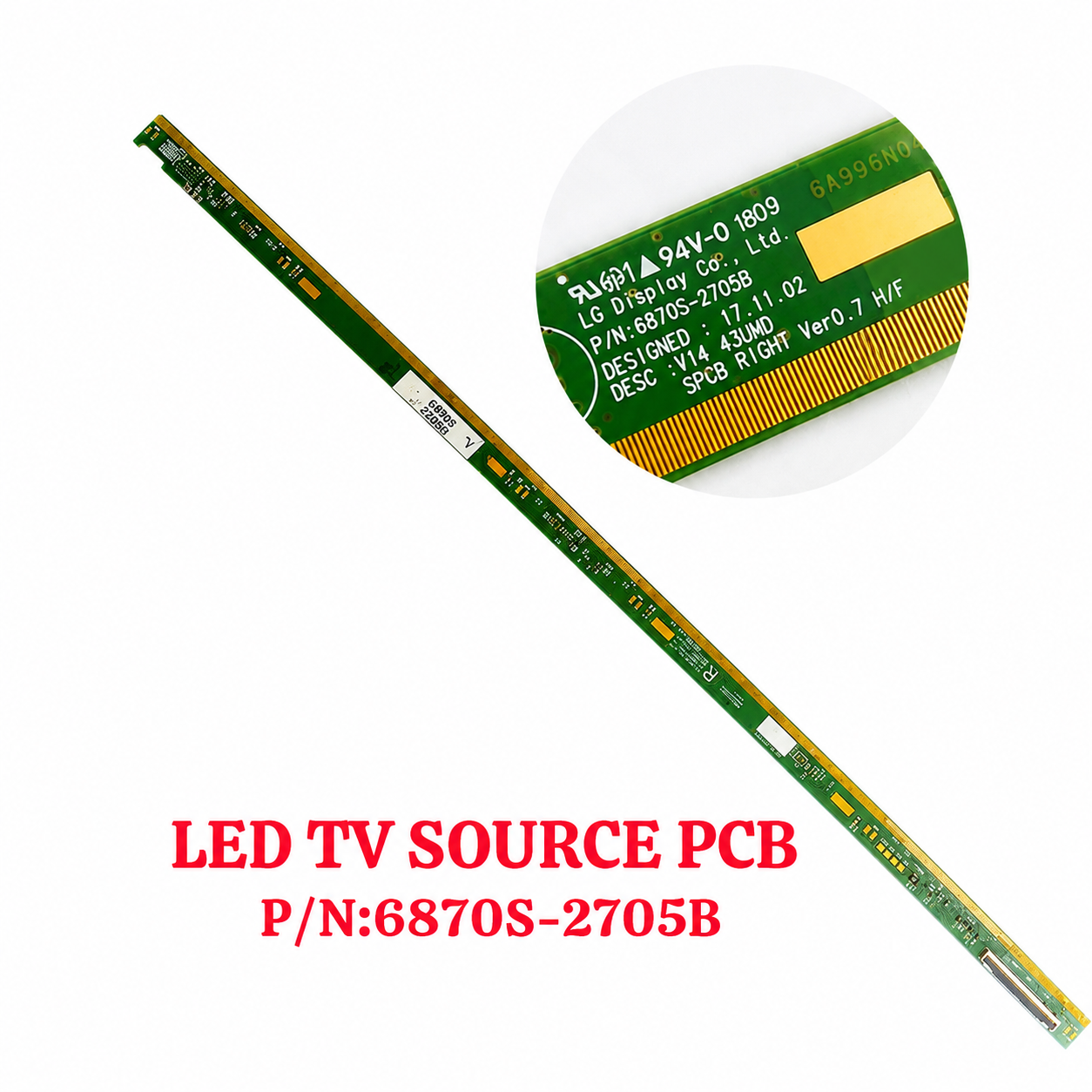 P/N:6870S-2705B LED TV SOURCE PCB