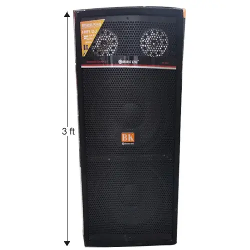 12 INCH DOUBLE SPEAKER COLUMN (135 WATT)
