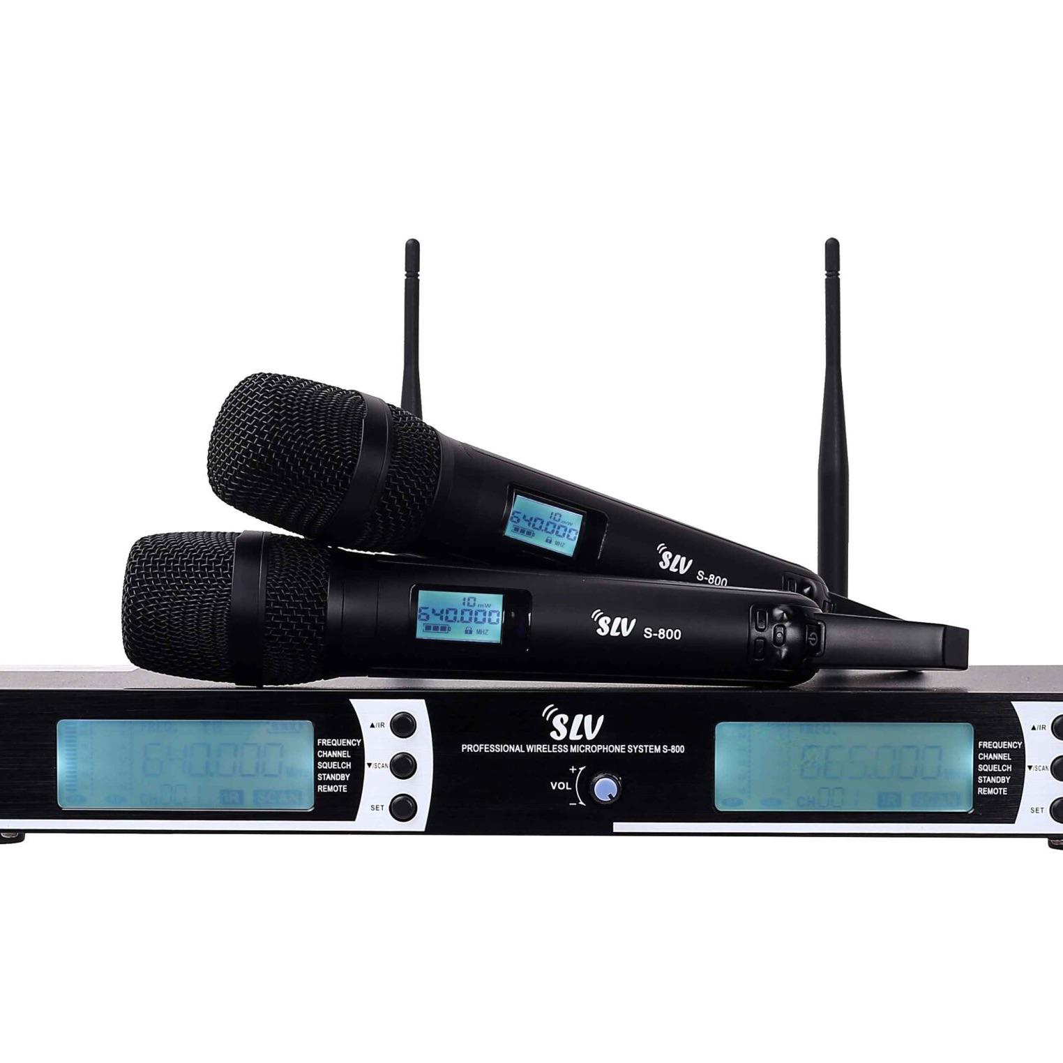 S-800 Dual Handheld Wireless Microphone