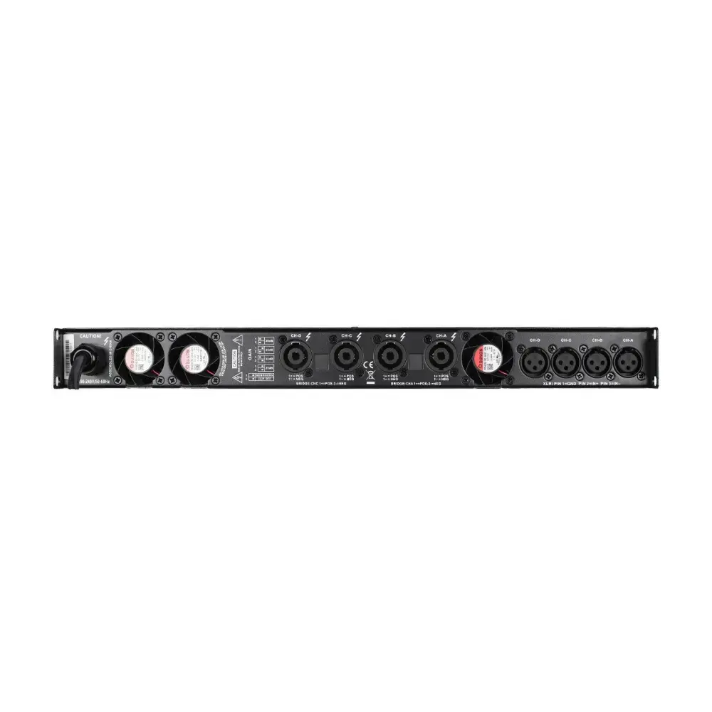Beta3 DD406F Professional Digital Network Power Amplifier 1870W per CH