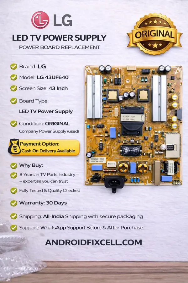 LG 43UF640 POWER SUPPLY