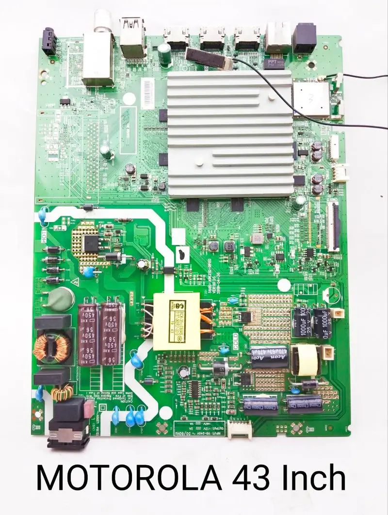MOTOROLA 5800 A9K21G 0P00 43 INCH SMART LED TV MOTHERBOARD
