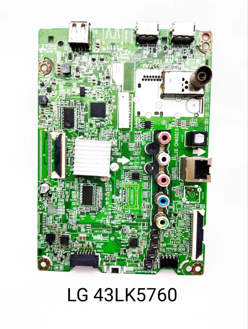 LG 43LK5760 43 INCH SMART LED TV MOTHERBOARD MAIN BOARD-Tested Main Board Replacement