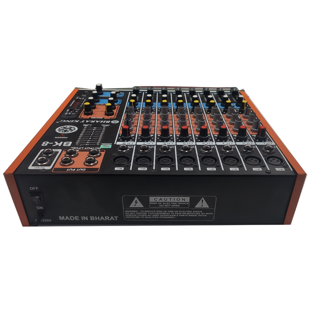 8 CHANNEL MIXER