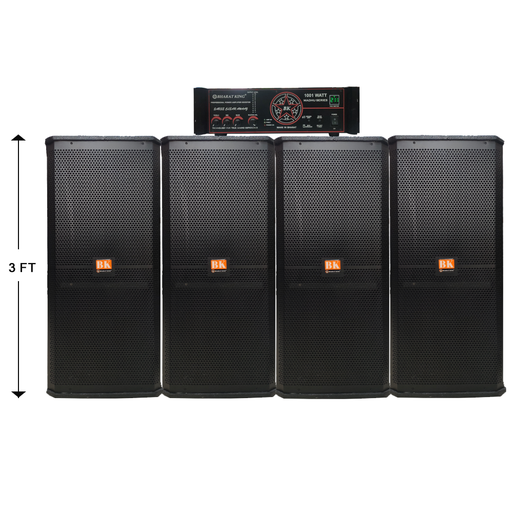 4 TOP D/12 & AMP 1000 W