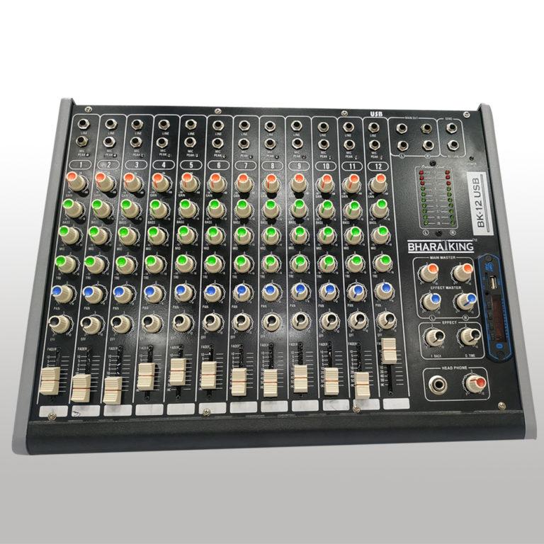 DJ MIXER 12 CHANNEL WITH USB