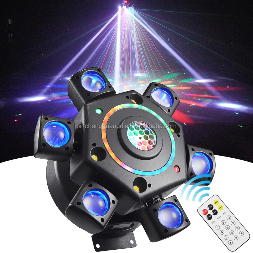 100 W SIX ARMEDLED MOVING LIGHT