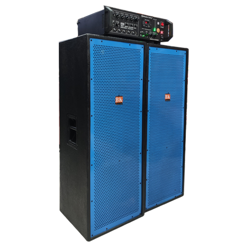 3.5 FT COLUMN PAIR ( BLUE COLOUR ) & AMPLIFIER 550 WATT