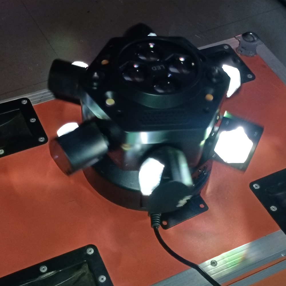 6 Arm Bee Eyes LED Beam Moving Head Light