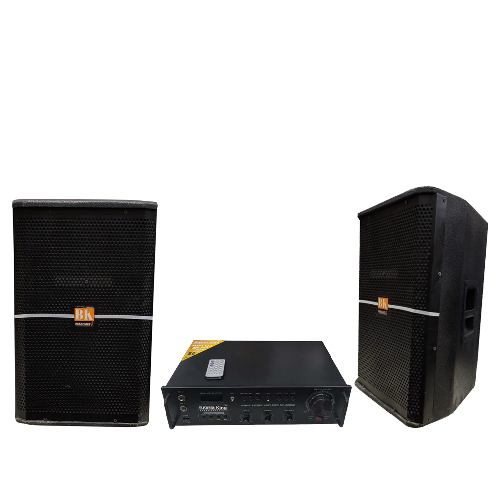 BAAZIGAR 2 AMPLIFIER & 12 INCH COLUMN PAIR ( 200 WATT )