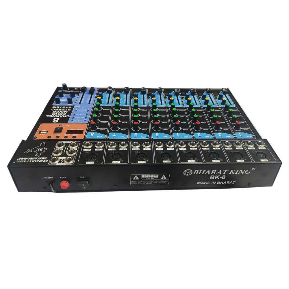 8 CHANNEL STEREO MIXER