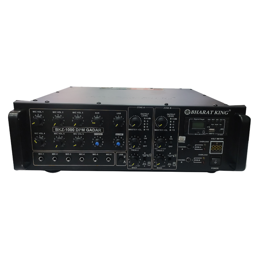 AMPLIFIER 1000 W ( 500 W + 500 W )