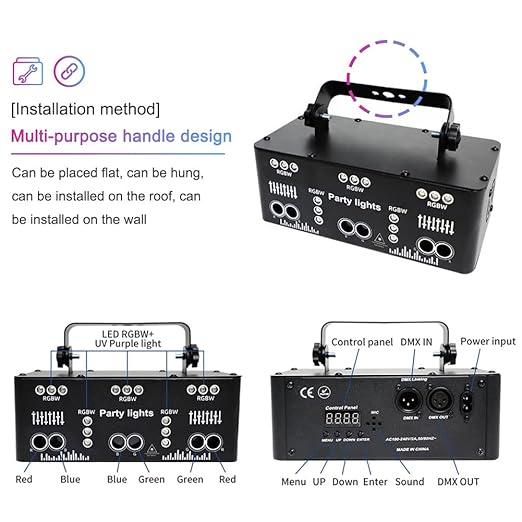 21 Eyes DJ Party Strobe Lights