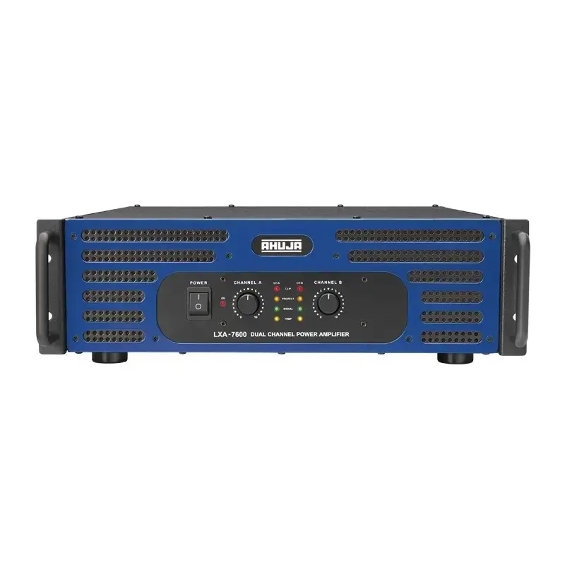 ORIGINAL AHUJA LXA-7600 Dual Channel Amplifier (3800+3800)WATTS