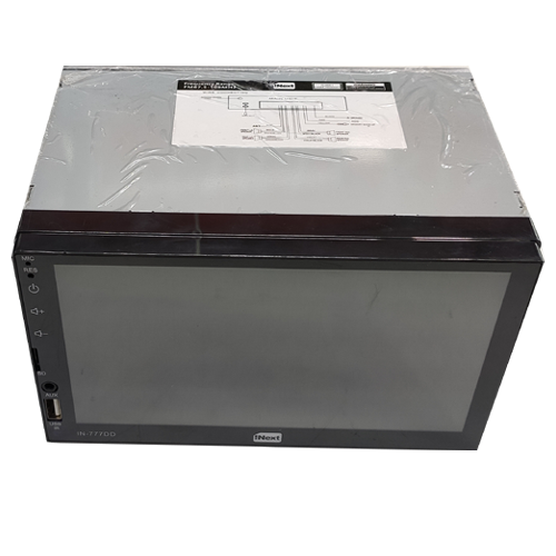 Double Din Car Music System Car Stereo with Touch Screen, Mirror Link, Bluetooth, Car Media Player and LED Car Camera/Reverse Camera