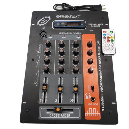 DJ MIXER 3 CHANNEL NEW