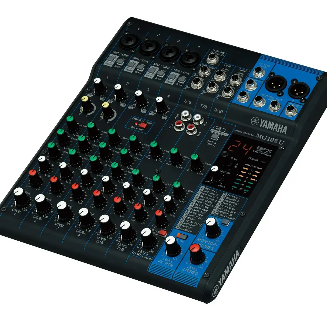 Yamaha MG10XU 10-Channel Analog Mixer
