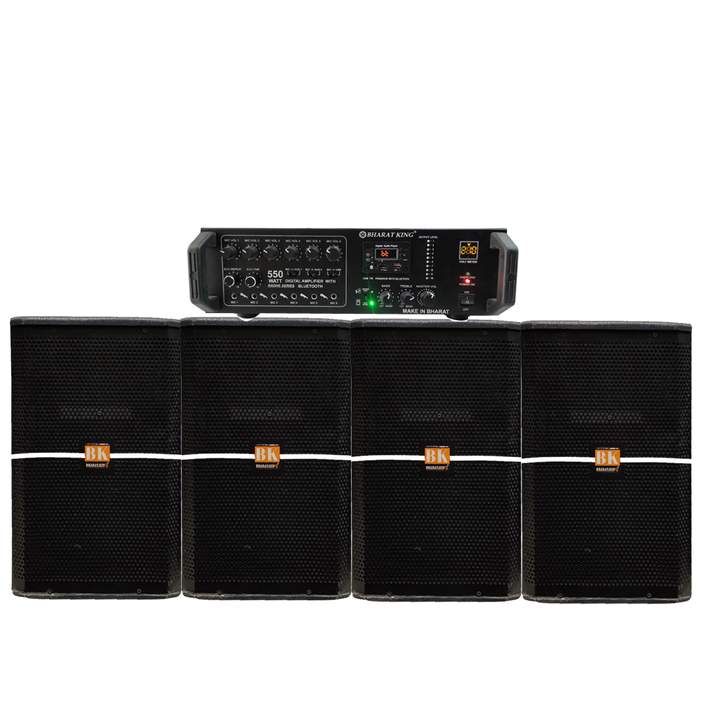 AMPLIFIER 550 WATT & 4 COLUMN