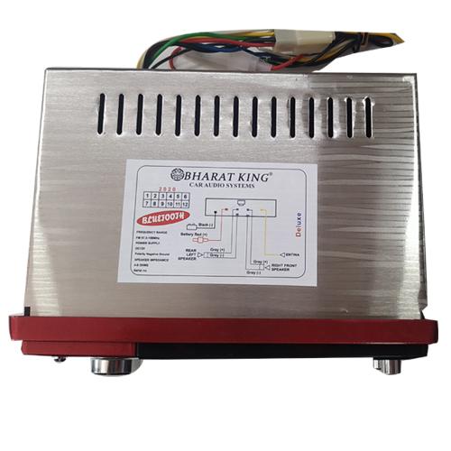 CAR STEREO (4440 DOUBLE IC) RED AND BLACK COLOUR