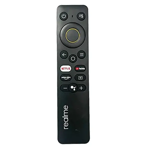 Realme Remote Smart 4K Android LED OLED QLED TV replacement for original realme remote with Netflix, Prime Video and YouTube Hot Keys - Non Voice