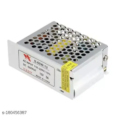 1PCS AC 100-240V TO DC 12V 5A 60W POWER SUPPLY ADAPTER