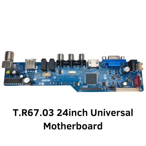 Universal LED TV COMBO T.R67.03 U11 Type Motherboard with Remote and Sensor