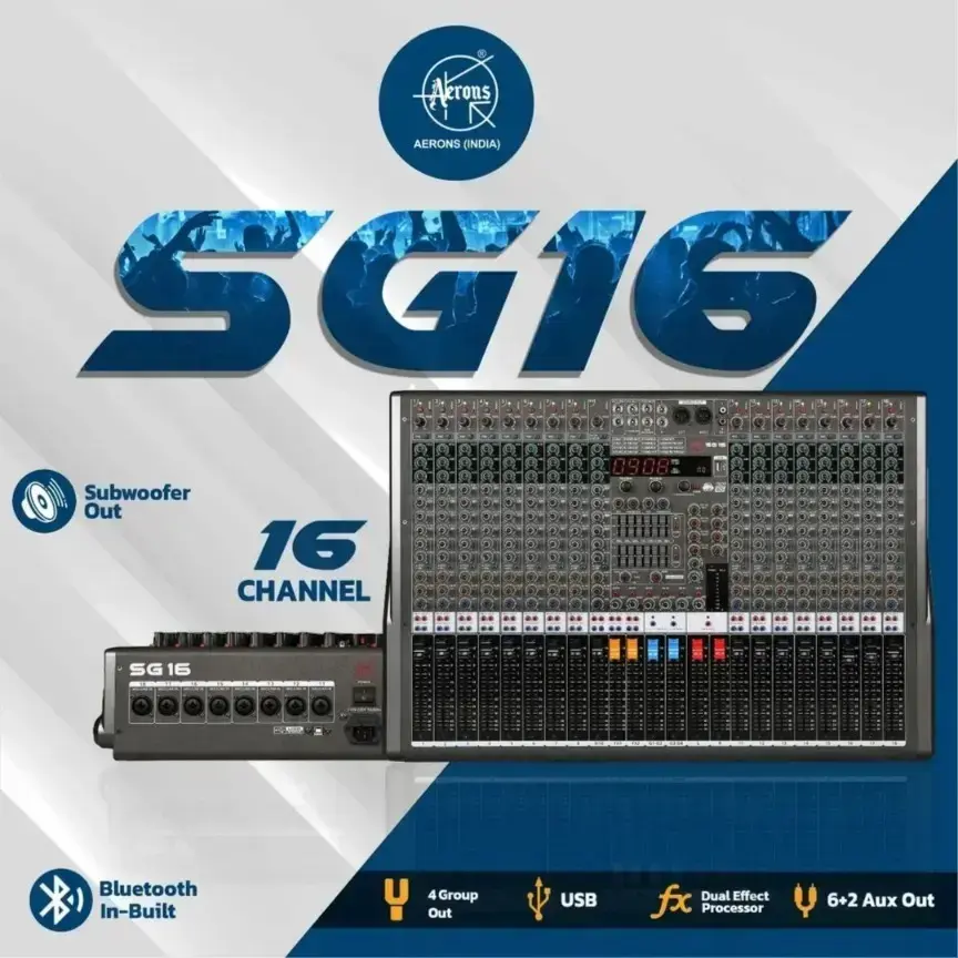 Aerons SG16 Audio Mixer